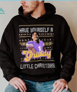 Justin Jefferson Have Yourself a Griddy Little Christmas Ugly shirt