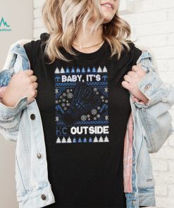 Kansas City Baby it’s KC outside ugly Christmas shirt