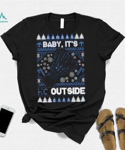 Kansas City Baby it’s KC outside ugly Christmas shirt