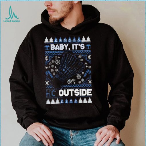 Kansas City Baby it’s KC outside ugly Christmas shirt