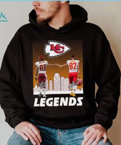 Kansas City Chiefs Gonzalez Kelce Legends City Signatures Signature Shirt