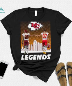 Kansas City Chiefs Gonzalez Kelce Legends City Signatures Signature Shirt