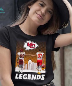 Kansas City Chiefs Gonzalez Kelce Legends City Signatures Signature Shirt