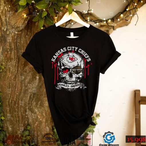 Kansas City Chiefs Harley Davidson T Shirt