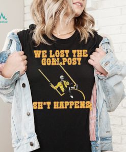 Kansas Jayhawks Lost The Goalpost Shit Happens Shirt