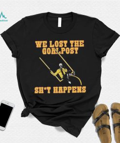 Kansas Jayhawks Lost The Goalpost Shit Happens Shirt