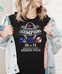 Kentucky Wildcats 26 13 Louisville football 2022 Governors Cup Champions shirt