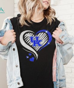 Kentucky Wildcats diamond heart T Shirt