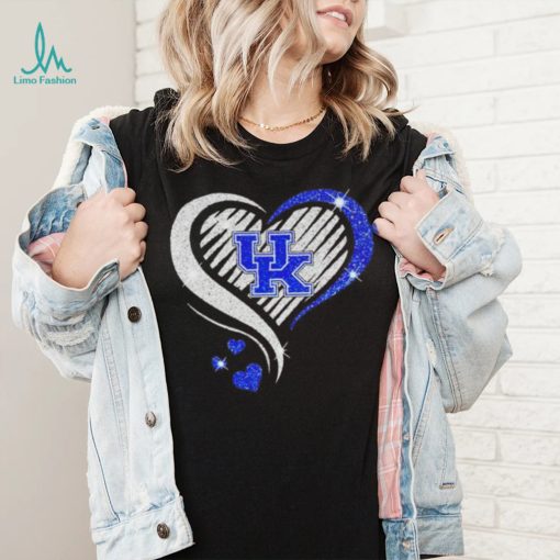 Kentucky Wildcats diamond heart T Shirt