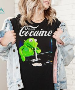 Kermit frog high enjoy Cocaine shirt