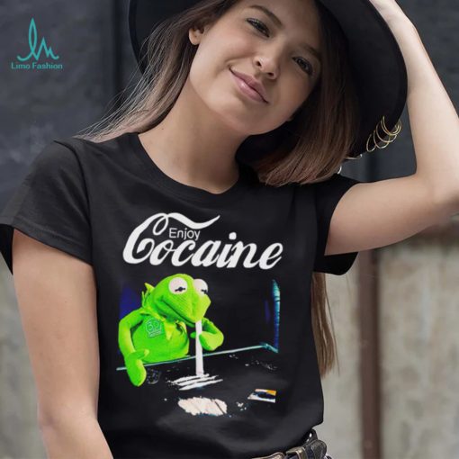 Kermit frog high enjoy Cocaine shirt