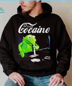 Kermit frog high enjoy Cocaine shirt