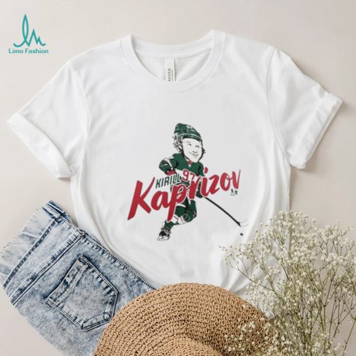 Kirill kaprizov player caricature shirt