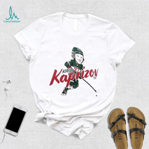 Kirill kaprizov player caricature shirt