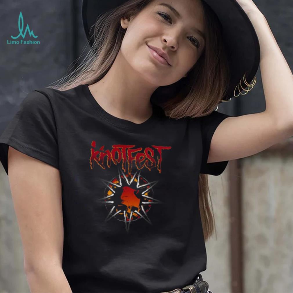 Knotfest Leg 3 Deathknot Fire Pullover Shirt Knotfest Leg 3 Deathknot Fire Pullover Shirt