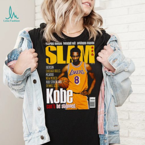 Kobe Bryant Nba Finals Los Angeles Basketball Slam Magazine 1998 Cover La Lakers Shirt