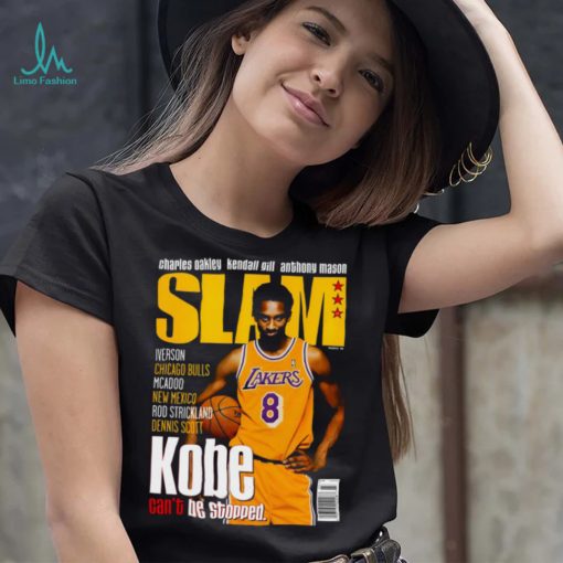 Kobe Bryant Nba Finals Los Angeles Basketball Slam Magazine 1998 Cover La Lakers Shirt