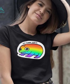 LGBT Frog my Tummy hurts art shirt