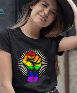 LGBT Pride hand fight shirt