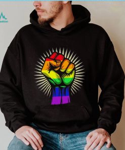 LGBT Pride hand fight shirt