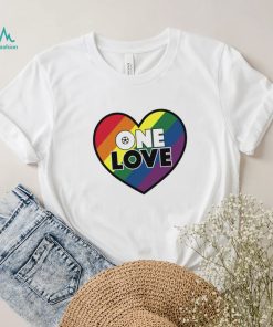 LGBT Pride heart One Love soccer World Cup 2022 shirt