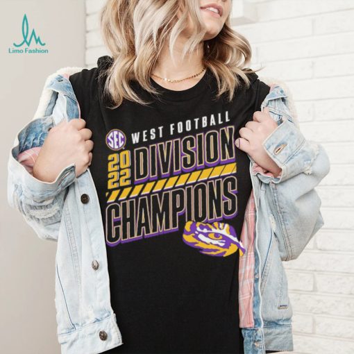 LSU Tigers 2022 SEC West Division Football Champions Shirt