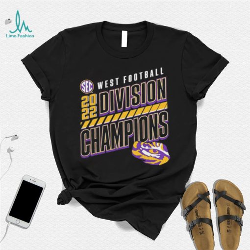 LSU Tigers 2022 SEC West Division Football Champions Shirt