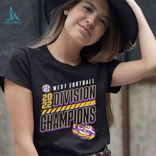 LSU Tigers 2022 SEC West Division Football Champions Shirt