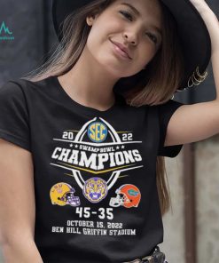 LSU Tigers 2022 Swamp Bowl Champions Shirt