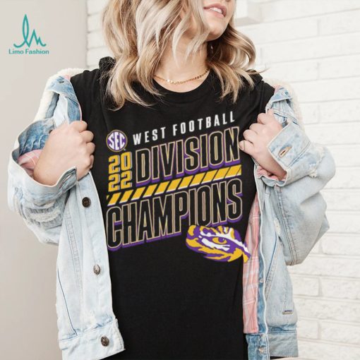 LSU Tigers Champions SEC West Division Football 2022 shirt