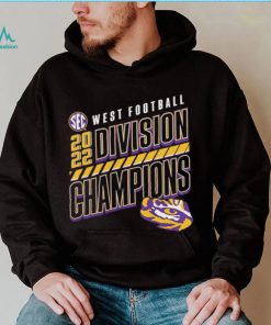 LSU Tigers Champions SEC West Division Football 2022 shirt