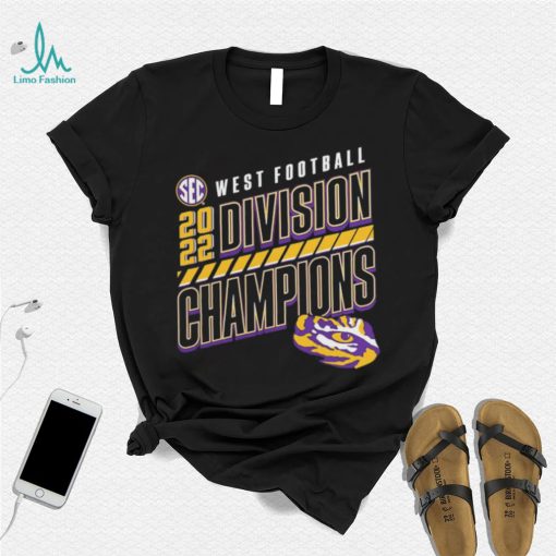 LSU Tigers Champions SEC West Division Football 2022 shirt