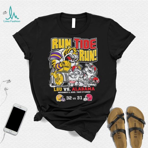 LSU Tigers Run Tide Run Champions 2022 Shirt