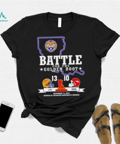 LSU Tigers vs Arkansas Razorbacks Battle for the Golden Boot 13 – 10 2022 shirt