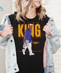 Lakers T Shirt, Lebron James Young King Los Angeles Lakers Signature shirt, Lebron Jame Shirt