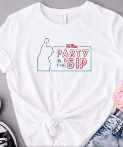Lane Kiffin Ole Miss rebels party in the sip t shirt
