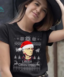 Larry David Larry Christmas White Xmas Pattern Unisex Sweatshirt