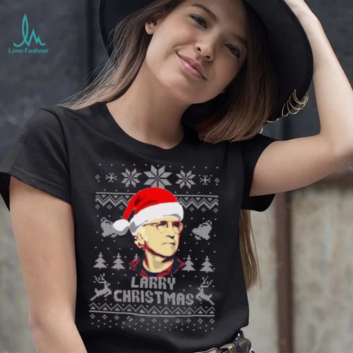 Larry David Larry Christmas White Xmas Pattern Unisex Sweatshirt