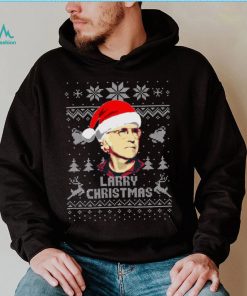 Larry David Larry Christmas White Xmas Pattern Unisex Sweatshirt