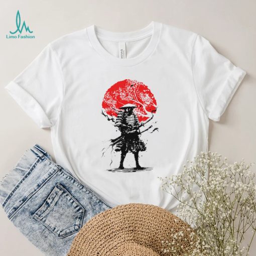 Last Samurai of Japan sunset art shirt