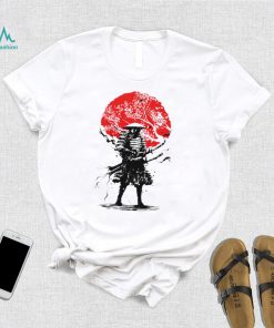 Last Samurai of Japan sunset art shirt