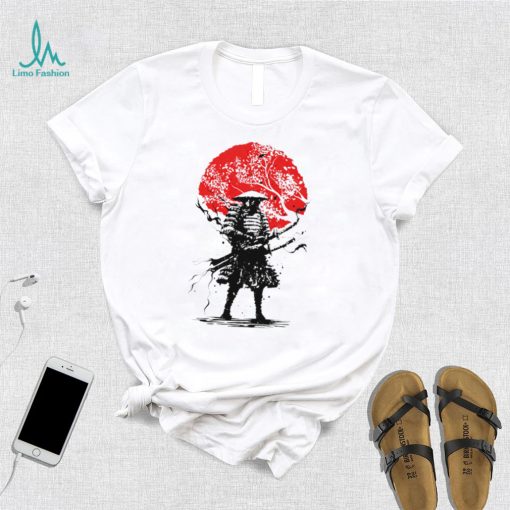 Last Samurai of Japan sunset art shirt