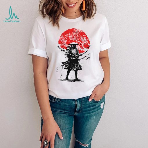 Last Samurai of Japan sunset art shirt