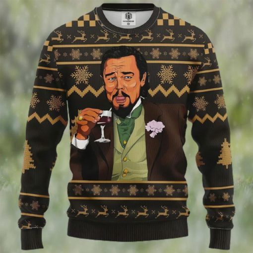 Leonardo DiCaprio Funny Ugly Christmas Sweater Sweatshirt