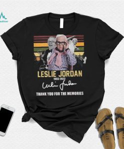 Leslie Jordan 1955 – 2022 Thank You For The Memories T Shirt
