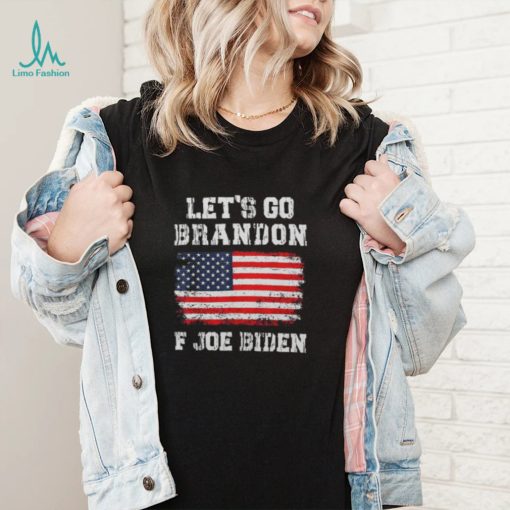 Lets Go Brandon American Flag F Joe Biden Shirt
