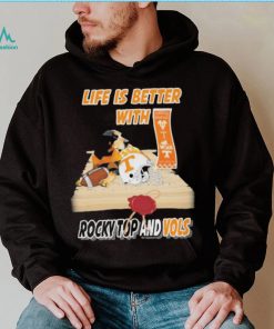 Life Is Better With Tennessee Volunteers Rocky Top And Vols Shirt