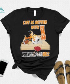 Life Is Better With Tennessee Volunteers Rocky Top And Vols Shirt