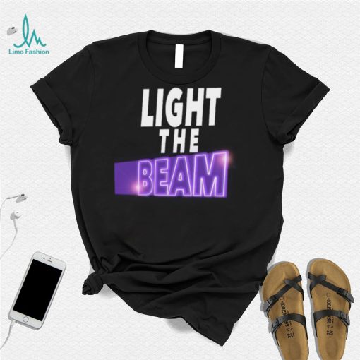 Light The Beam Sacramento Kings Basketball Shirt