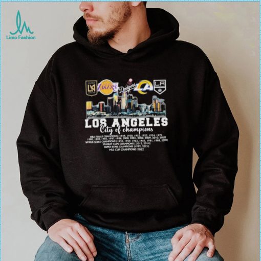 Los Angeles City Of Champions Shirt